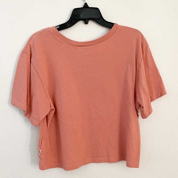 💙SOLD💙Womens Vans Crop Tee Size M Pink - Picture 2 of 7